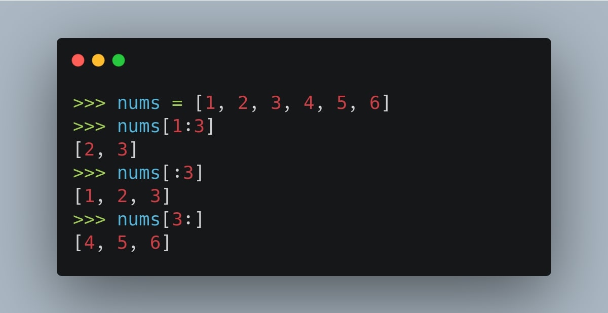 The math behind Python's slices